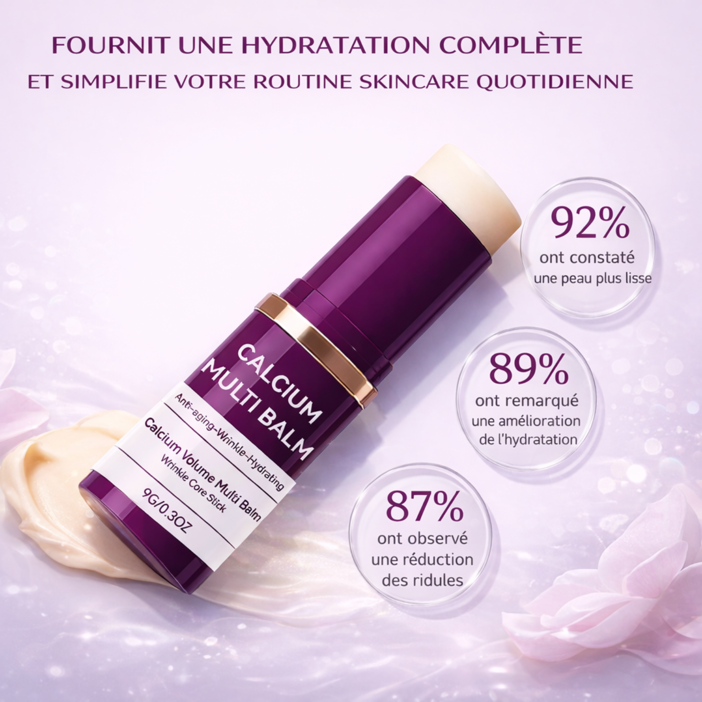 VitalSkin™ – Baume visage au collagène et au calcium