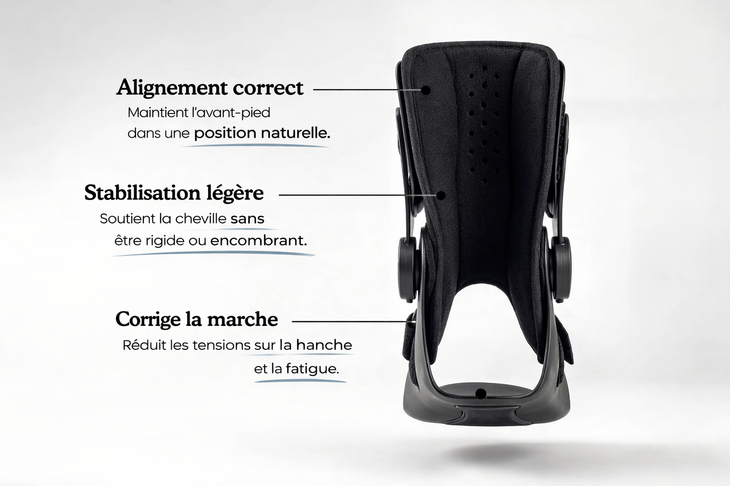 Diauna - Orthèse AFO pour pied tombant