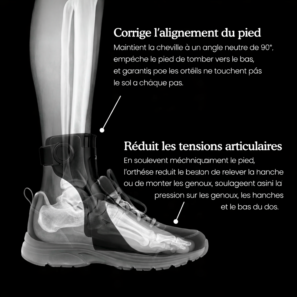 Diauna - Orthèse AFO pour pied tombant