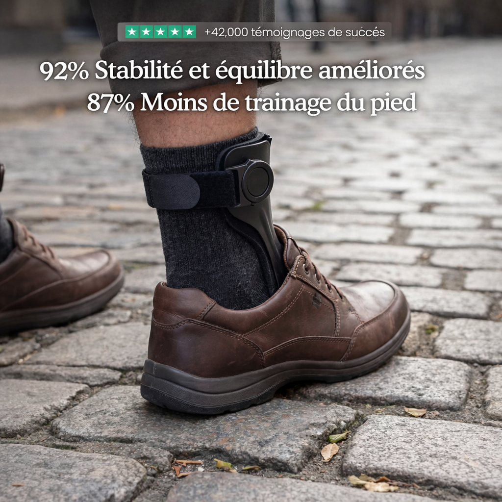 Diauna - Orthèse AFO pour pied tombant